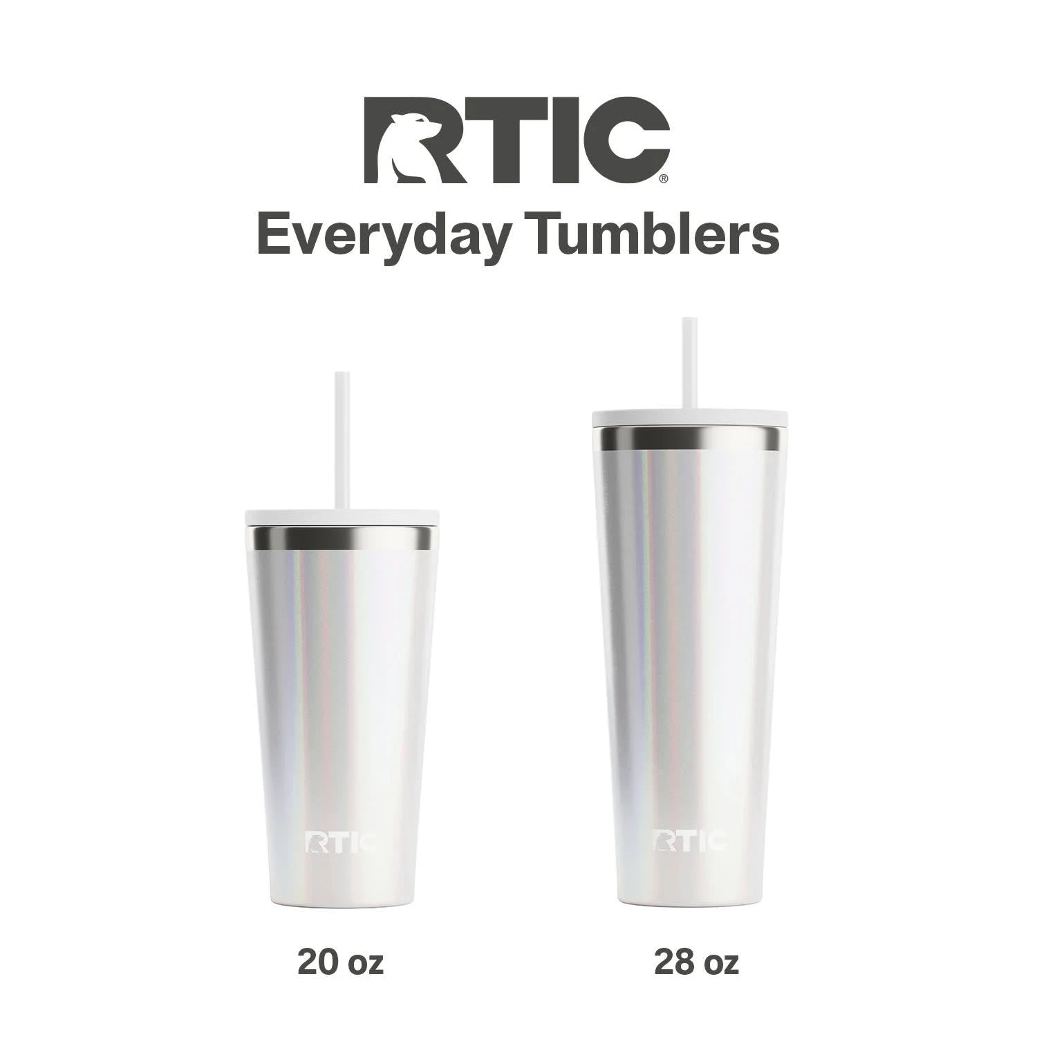 28 Oz Ceramic Lined Everyday Tumbler, Spill-Resistant Straw Lid, Beach