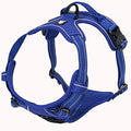 Adjustable No-Pull Dog Harness Reflective Pup Vest Harnesses Comfortable Control Brilliant Colors Truelove Tlh5651(Royal Blue,L)