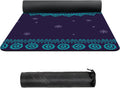 Suede TPE Yoga Mat High Density Non Slip Yoga Mats with Carrying Bag,72"X32" Extra Thick 8MM Exercise & Workout Mat for Yoga, Pilates and Fitness